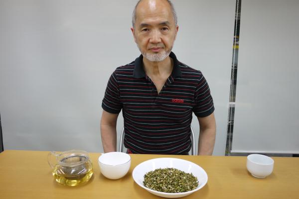 ジャンボニンニクの葉茶